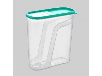 Dóza 4L oválná sypací  POLY, mix barev