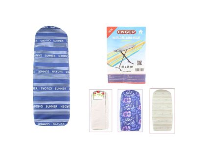 Potah žehlícího prkna 115x45cm PES/bavlna  ENGER, mix barev