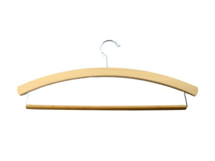 Ramínko dřevo pánské,L háček,voskované 42cm  CZ