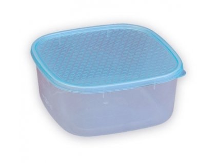 Dóza 0,9L čtvercová  EU, mix barev