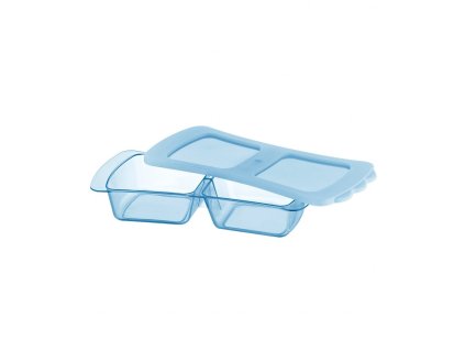 Dóza 0,2L dělená s víčkem  SAFIR, mix barev