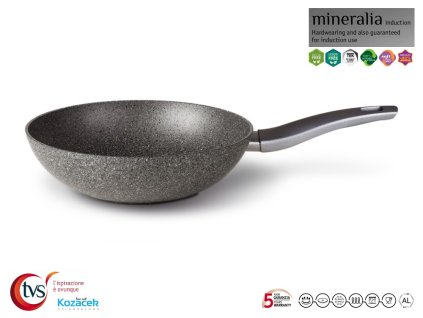 Pánev WOK nepřilnavá ¤28cm  MINERALIA indukce