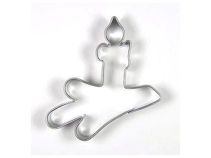 Vykrajovačka nerez svíčka na větvi 61x57mm  CZ