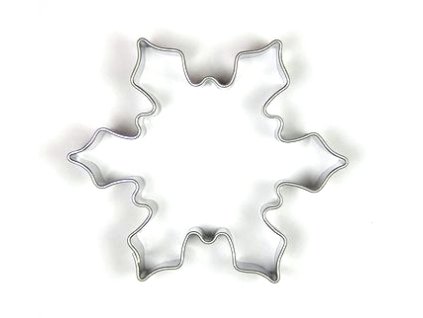 Vykrajovačka nerez Vločka velká 57x66mm  CZ