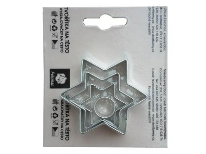 Vykrajovačka 3 hvězdy/kolečko  CZ