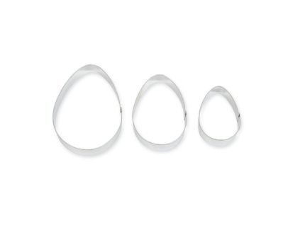 Vykrajovačka sada vejce 3ks 120/90/65mm velká  CZ