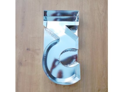 Forma dortová číslice 3 výška 34cm  CZ