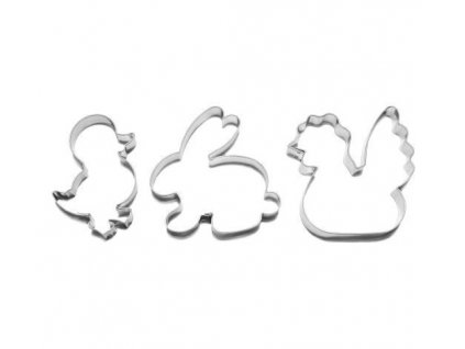 Vykrajovačka sada velikonoce II 3ks  CZ