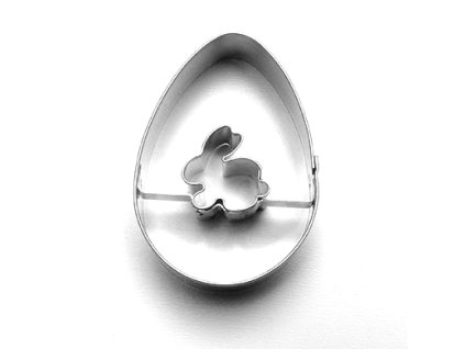 Vykrajovačka vajíčko/střed zajíček 55mm  CZ