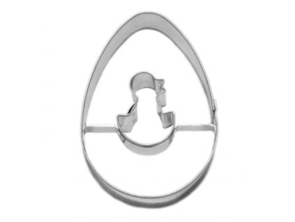 Vykrajovačka vajíčko/kuře ve skořápce 35x55mm  CZ