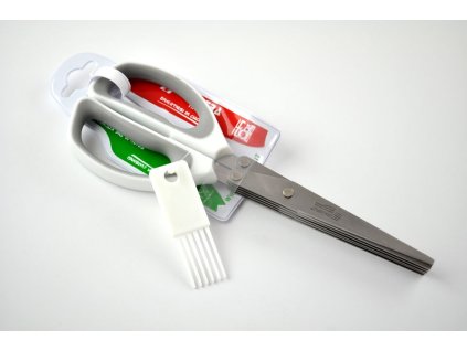 Nůžky na bylinky 5 břitů + čistítko  SVANERA MULTI 8731