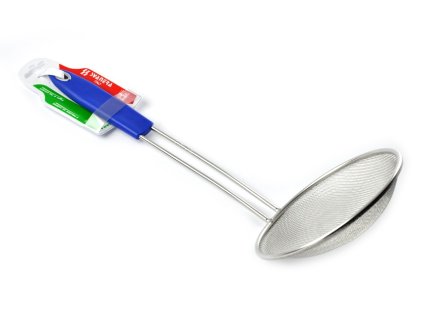 Cedník nerez ¤14cm jemný dlouhý  SVANERA COBALTO 9672