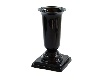 Váza hřbitovní PH zátěžová 27cm černá nová