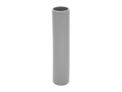 Váza keramická 24x5cm  COLUMN šedá