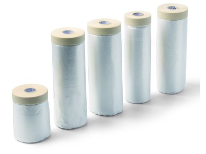 Fólie zakrývací 2,7x16m s papírovou lepící páskou SCHULLER