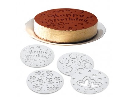 Šablona na zdobení dortů 4ks  TORO