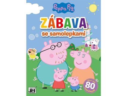 Zábava se samolepkami Prasátko Peppa