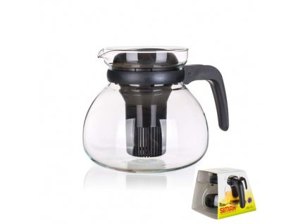 Konvice sklo/PH SVATAVA 1,5L se sítkem  SIMAX 3792/S