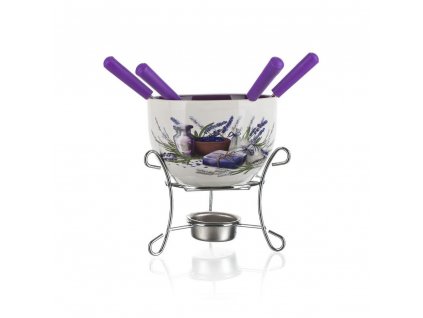 Fondue keramika 6ks  LAVENDER