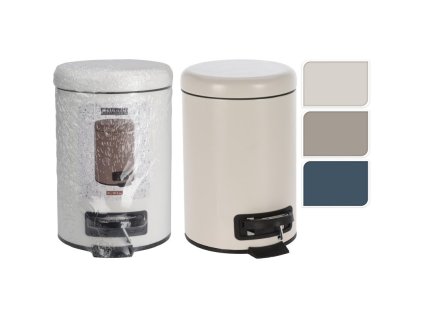 EXCELLENT Odpadkový koš do koupelny 3 l tmavě modrá KO-106000230modr