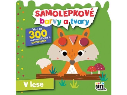 Samolepkové barvy a tvary pro nejmenší V lese