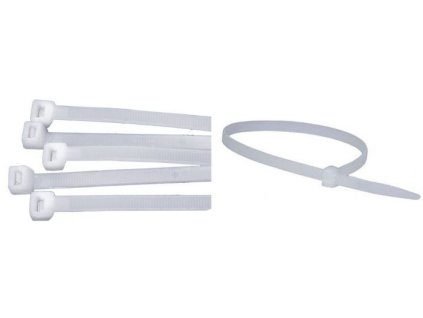 Stahovací páska 8x350mm bílá