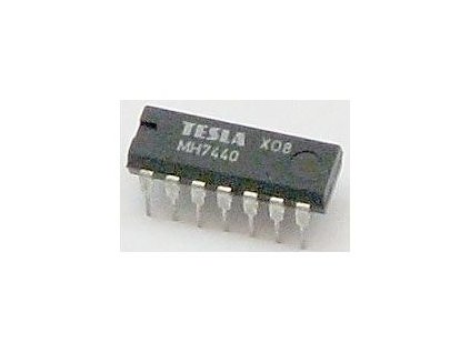 7440 2x 4vstup. NAND, DIL14 /MH7440, MH7440S, MH5440, MH5440S,84S40S/
