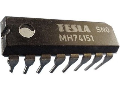 74151 8-bit.multiplexer, selektor dat DIP16 /MH74151,MH54151 vč.S/