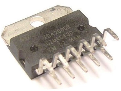 TDA2005R NF zesilovač 2x10W MULTIWATT