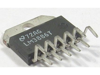 LM3886T - nf zesilovač 65W, SIL11