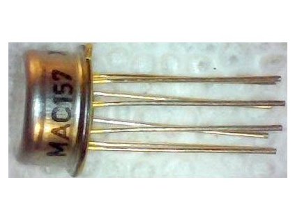 MAC157 - operační zesilovač JFET, TO5