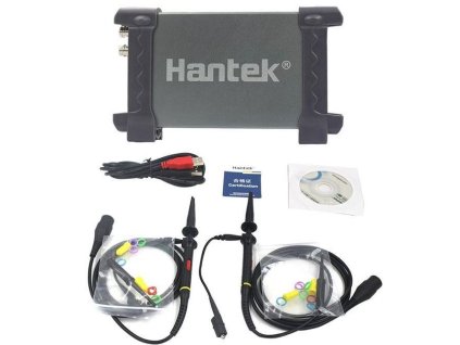 USB osciloskop 2x20MHz HANTEK 6022BE k PC