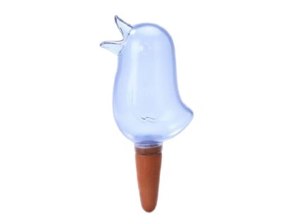 Zavlažovač květin, ptáček, modrý