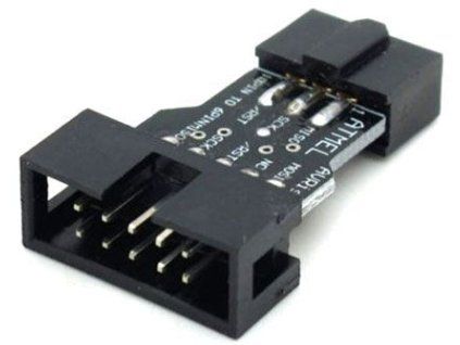 Adaptér 10 Pin na 6 Pin AVR ISP USBASP STK500