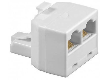 Modulární rozbočení 8P8C (RJ45) 1x male/2x female