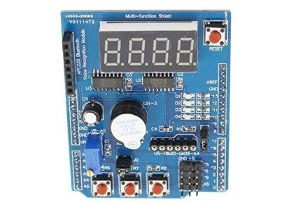 Výukový multifunkční shield pro Arduino