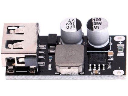 Napájecí modul, step-down měnič 5V/3A, 1xUSB QC3.0