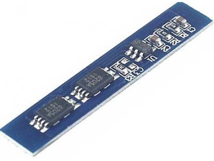 Ochranný obvod a balancér pro 2 Li-Ion články 18650, proud do 3A