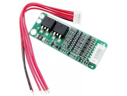 Ochranný obvod a balancér pro 5 Li-Ion článků 18650, proud do 15A