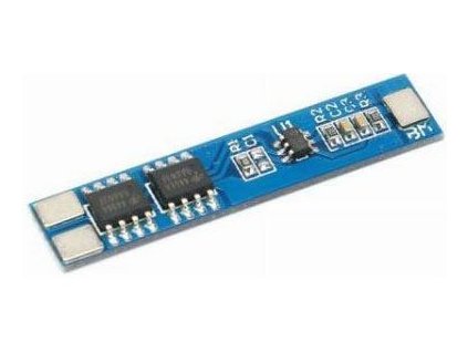 Ochranný obvod a balancér pro 2 Li-Ion články 18650, proud do 5A