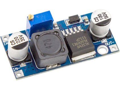 Napájecí modul, step-up měnič 4A s XL6009