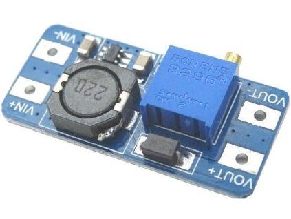 Napájecí modul, step-up měnič 2A s MT3608