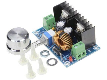 Napájecí modul, step-down měnič 8A, modul XH-M401