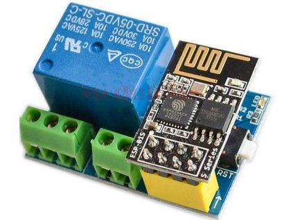 Modul relé wifi s ESP8266, napájení 5V