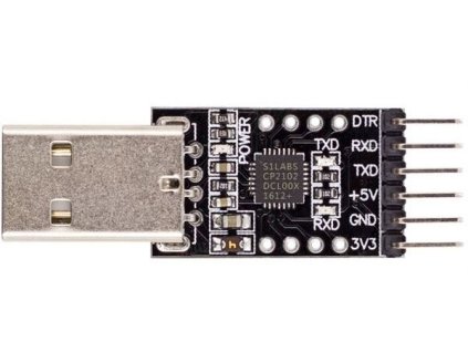 Převodník USB/TTL 6P, modul s CP2102