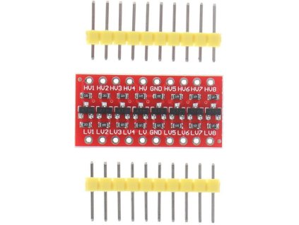 Převodník log.úrovně IIC/I2C 5V na 3,3V 8 kanálový