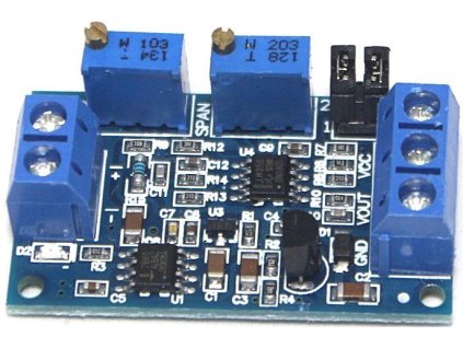 Převodník 0-20mA(4-20mA) / 0-3,3V(0-5V, 0-10V), modul XY-IT0V