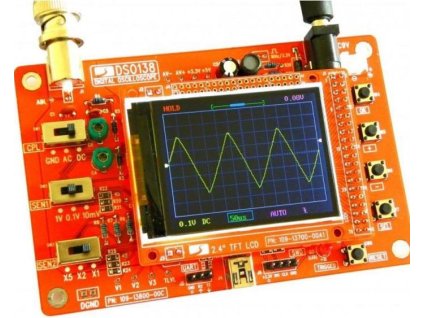 Osciloskop 200kHz DSO138, sestavený modul