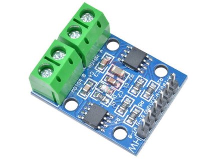 Driver, řadič pro krokový motor, modul s L9110S
