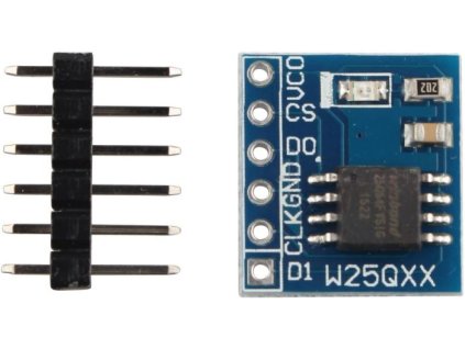 Paměť SPI W25Q64 64Mbit